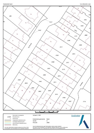 Floorplan - Op de Aks 7, 6191 NJ Beek